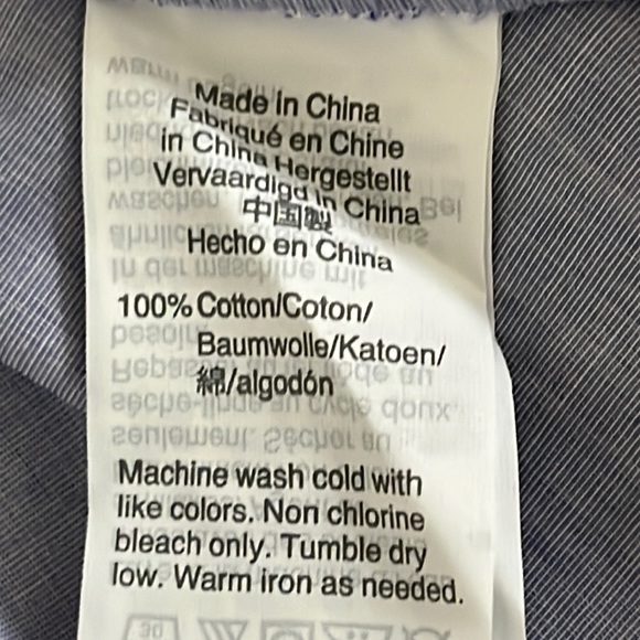 J CREW Tie-Waist Shirt Dress in End-on-end cotton -J5419- Size 0 - Picture 7 of 10